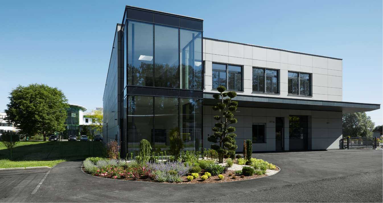 Löscher Elektronik GmbH in Deutschlandsberg, exterior view